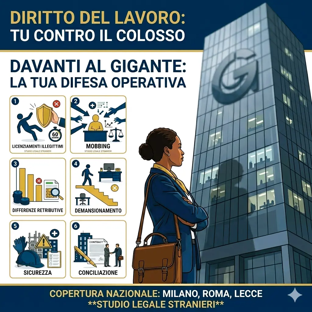 Avvocato Diritto del Lavoro Roma Milano Lecce